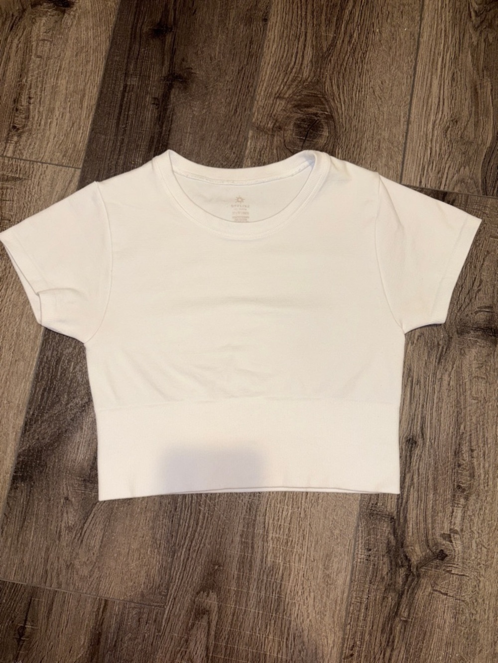 Aerie White Cropped Top